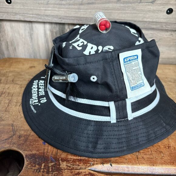 Over the Hill 40's 50's Old Timers Old Age Survival Kit Bucket Hat Preworn - Picture 5 of 10
